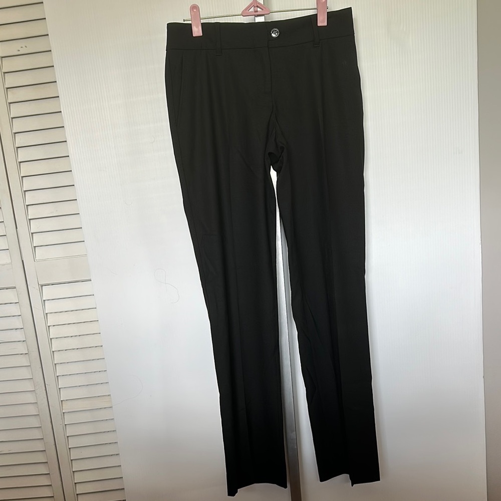 Dolce & Gabbana Black Straight Leg Trousers
